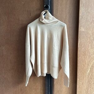 Toteme roll neck cashmere sweater NWT